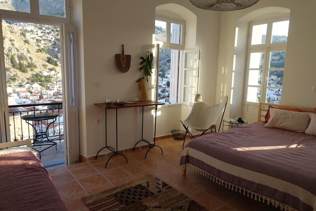 Maison Avec Terrasses Et Vues Symi Exterior photo